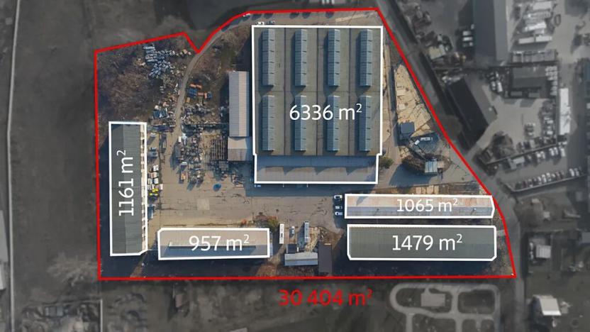 Prodej výrobních prostor, Ostrava, Navrátilova, 30404 m2