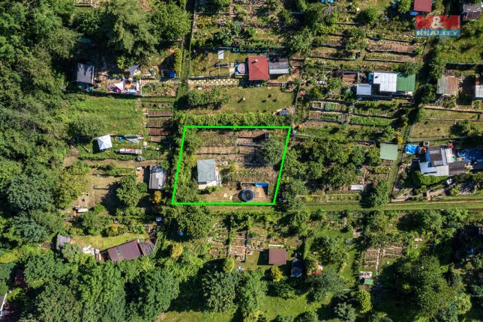 Prodej zahrady, Ústí nad Labem, Masarykova, 518 m2