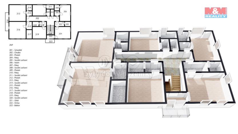 Prodej činžovního domu, Uherský Brod - Těšov, Těšovská, 604 m2