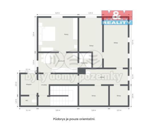 Pronájem rodinného domu, Český Těšín, Mánesova, 258 m2