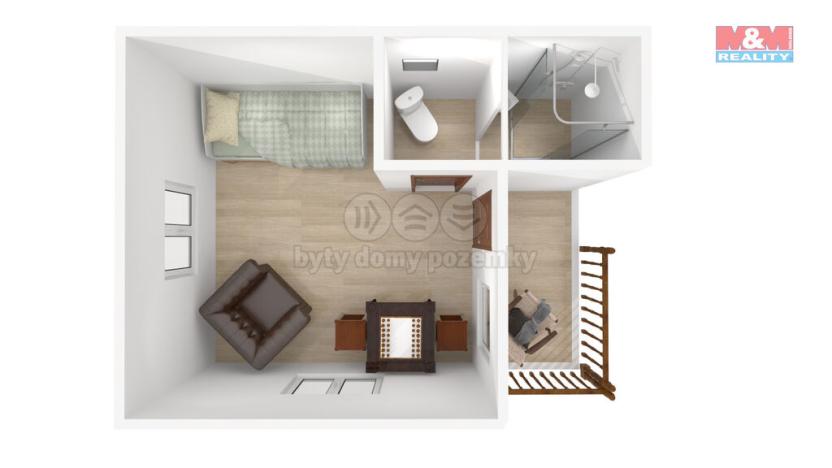 Prodej chaty, Čím, 31 m2