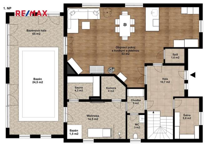 Prodej rodinného domu, Líbeznice, Nedvědova, 320 m2