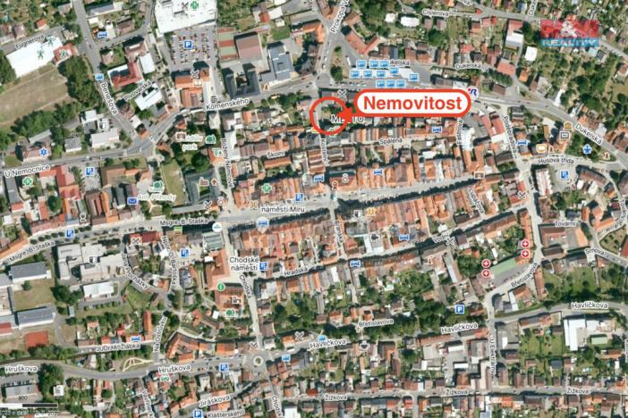 Pronájem kanceláře, Domažlice - Město, 244 m2