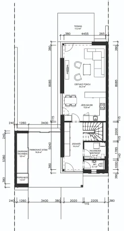 Prodej rodinného domu, Ústí nad Orlicí, Východní, 123 m2