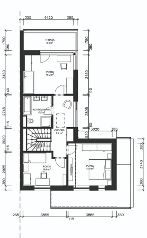 Prodej rodinného domu, Ústí nad Orlicí, Východní, 123 m2