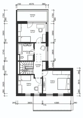 Prodej rodinného domu, Ústí nad Orlicí, Východní, 120 m2