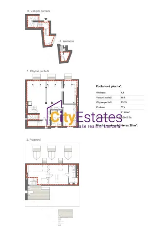 Prodej bytu 5+kk, Praha - Staré Město, Vejvodova, 241 m2
