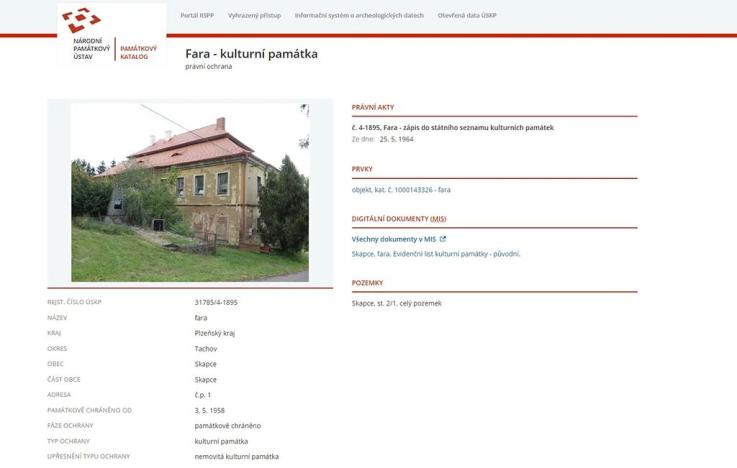 Prodej domu, Skapce, 800 m2