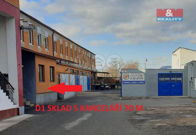 Pronájem skladu, Louny, Říční, 70 m2
