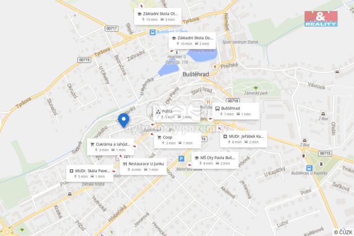 Prodej rodinného domu, Buštěhrad, Sladkovského, 280 m2