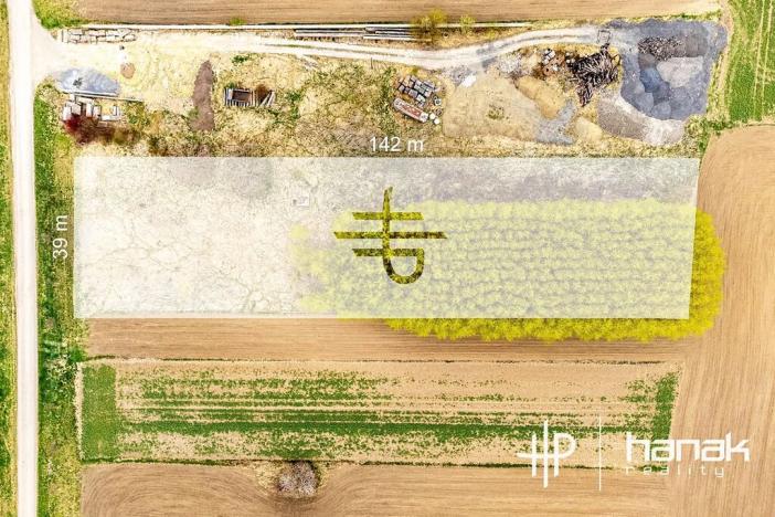 Prodej komerčního pozemku, Grygov, 5439 m2