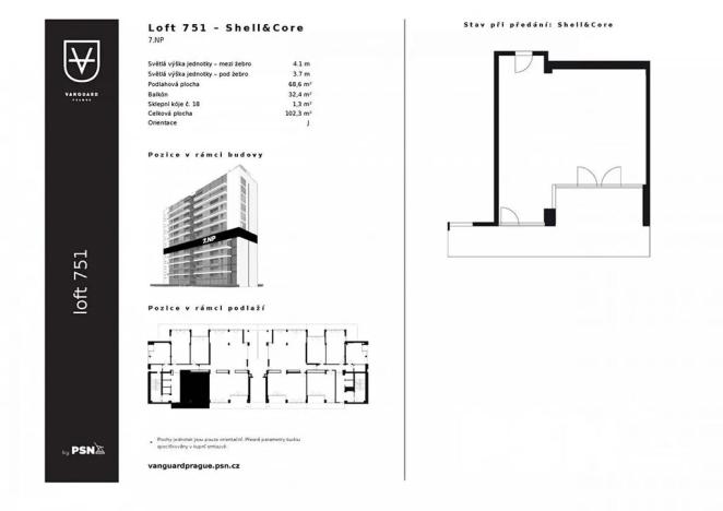 Prodej bytu 3+kk, Praha - Modřany, Československého exilu, 69 m2