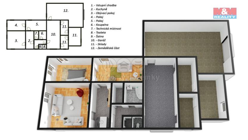Prodej rodinného domu, Pertoltice pod Ralskem, 222 m2