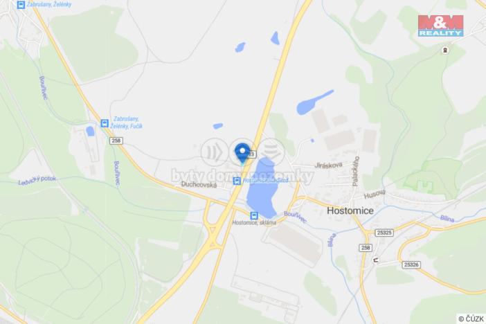 Prodej zahrady, Hostomice, Duchcovská, 1397 m2