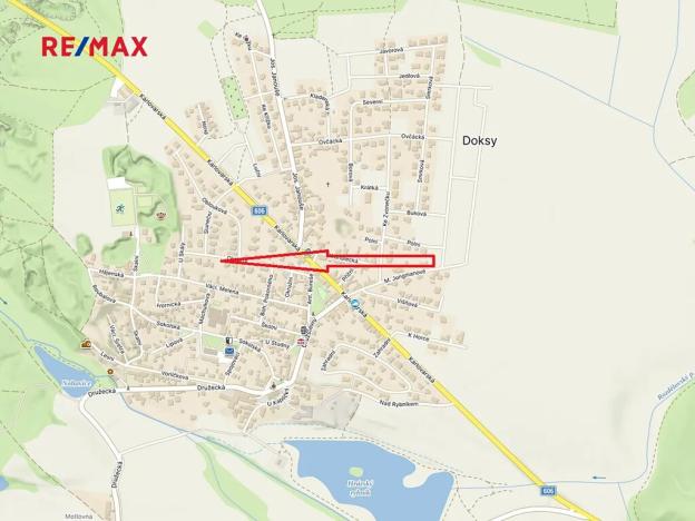 Prodej pozemku pro bydlení, Doksy, 1013 m2