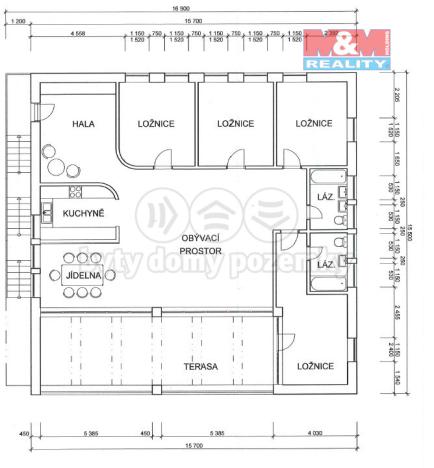 Pronájem rodinného domu, Praha - Stodůlky, Bavorská, 274 m2