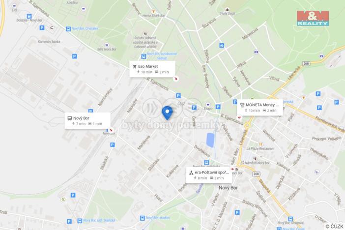 Pronájem bytu 2+kk, Nový Bor, Mařákova, 55 m2