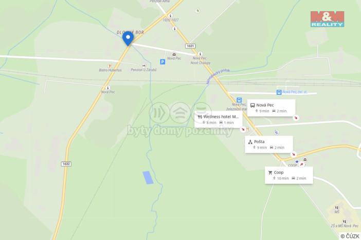 Prodej bytu 1+kk, Nová Pec - Dlouhý Bor, 43 m2