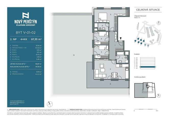Prodej bytu 4+kk, Liberec, Na Perštýně, 92 m2