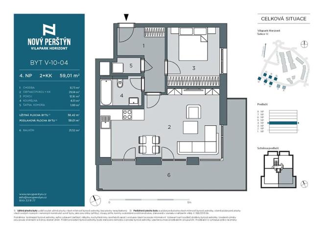 Prodej bytu 2+kk, Liberec, Na Perštýně, 56 m2