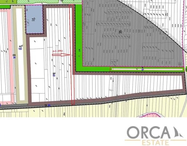 Prodej podílu komerčního pozemku, Moravský Písek, 1525 m2