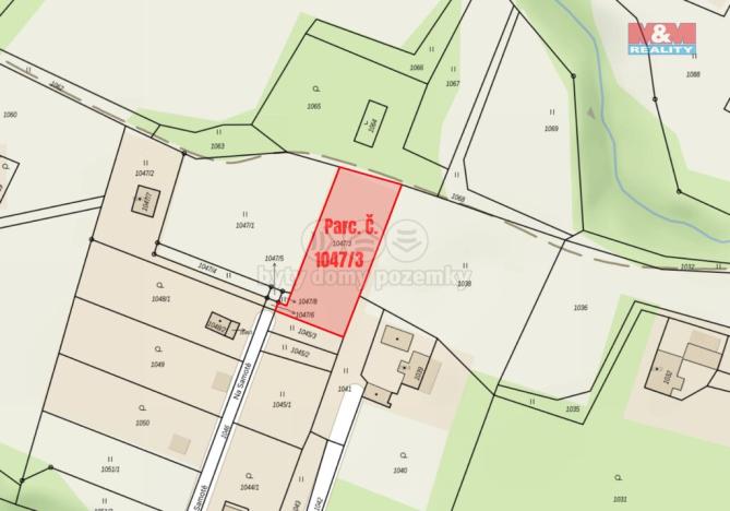 Prodej pozemku pro bydlení, Těrlicko - Dolní Těrlicko, 1185 m2