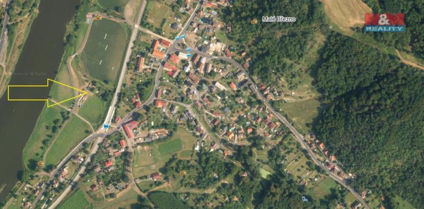 Prodej louky, Malé Březno, 330 m2