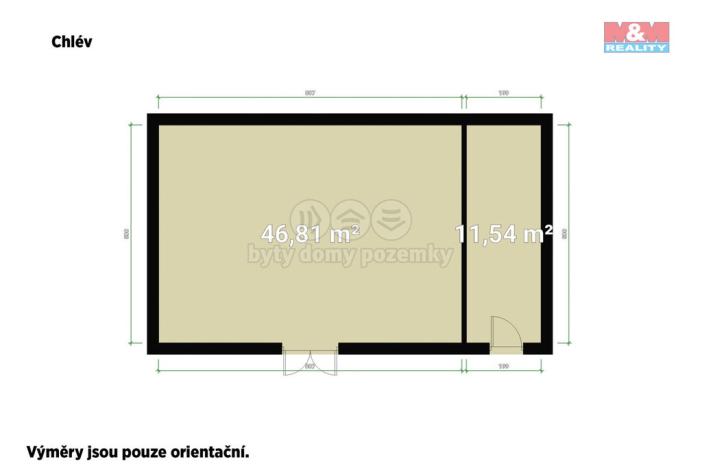 Prodej rodinného domu, Kozojedy - Lednice, 128 m2