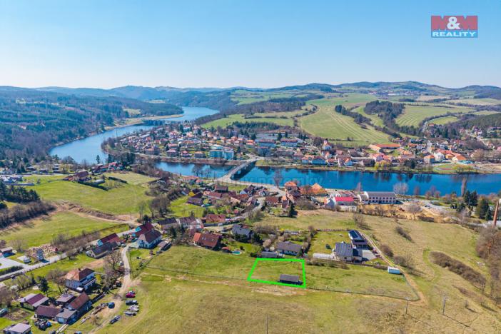 Prodej pozemku pro bydlení, Kamýk nad Vltavou, 1009 m2