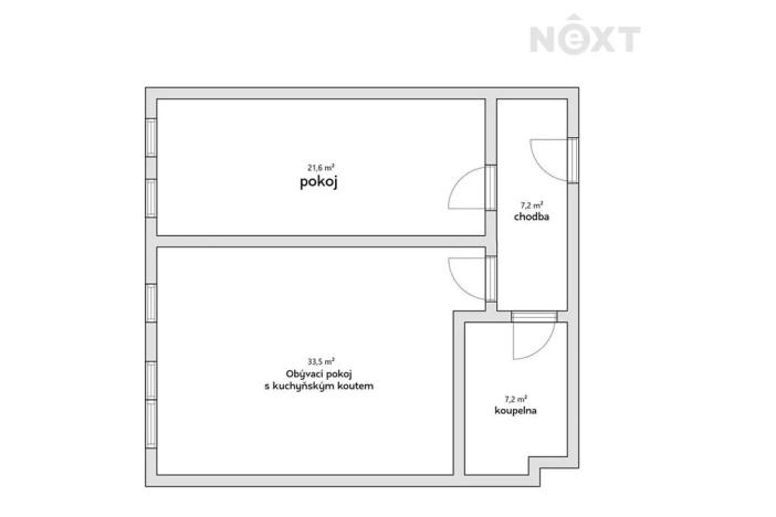 Prodej bytu 2+kk, České Budějovice, České Vrbné, 71 m2