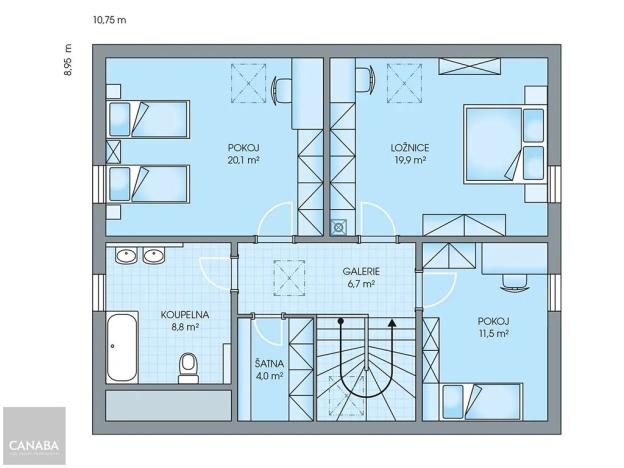 Prodej rodinného domu, Mladá Boleslav, 136 m2