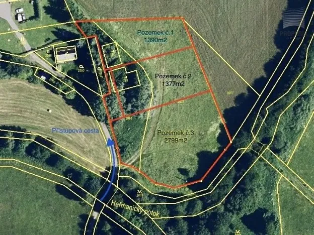 Prodej pozemku pro bydlení, Králíky, 2799 m2