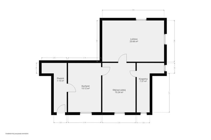 Prodej činžovního domu, Osek, 303 m2