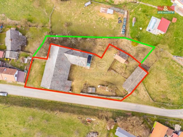 Prodej zemědělské usedlosti, Křečovice - Nahoruby, 72 m2
