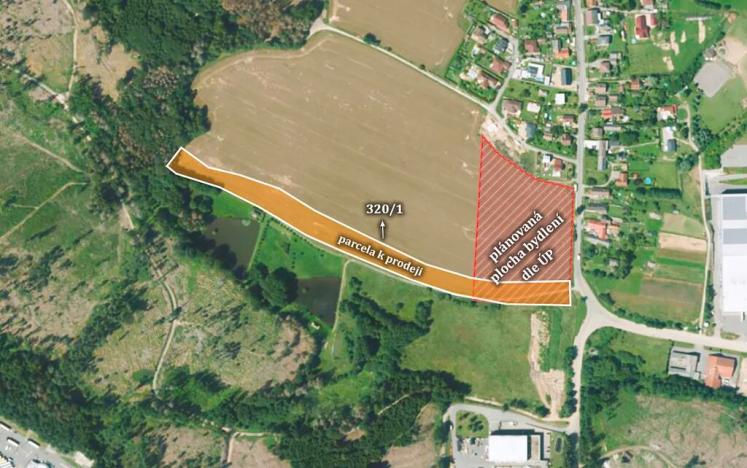 Prodej podílu pozemku pro bydlení, Jihlava, 3904 m2