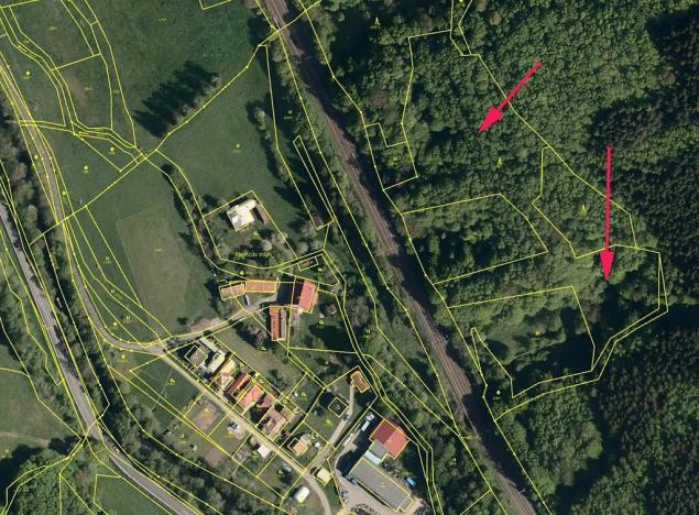 Prodej lesa, Lužná, 11283 m2