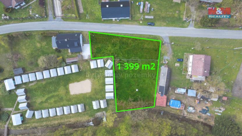 Prodej pozemku pro bydlení, Oskava, 1399 m2