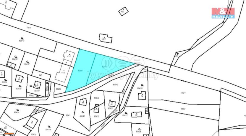 Prodej pozemku pro bydlení, Plánice - Zbyslav, 1734 m2