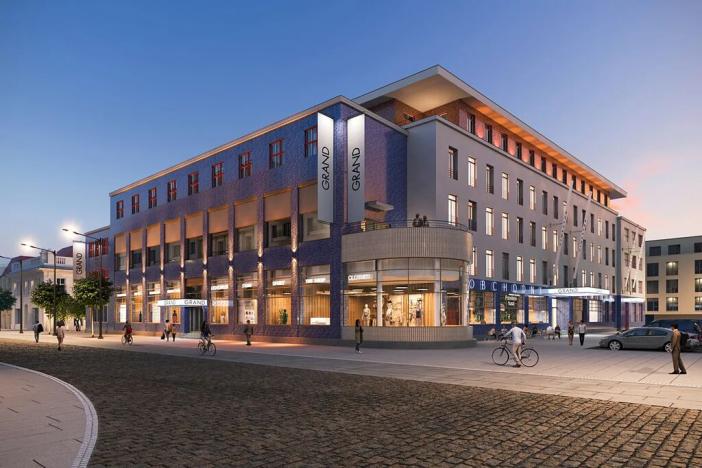 Pronájem kanceláře, Pardubice, náměstí Republiky, 620 m2