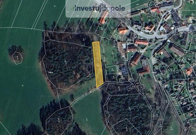 Prodej pole, Dolní Město - Dobrá Voda Lipnická, 1000 m2
