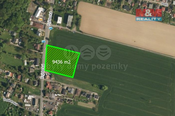 Prodej pozemku pro bydlení, Vratimov, 9436 m2