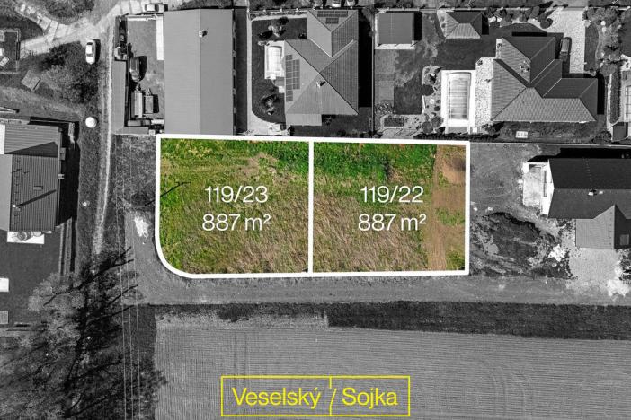 Prodej pozemku, Cítoliby, 1774 m2