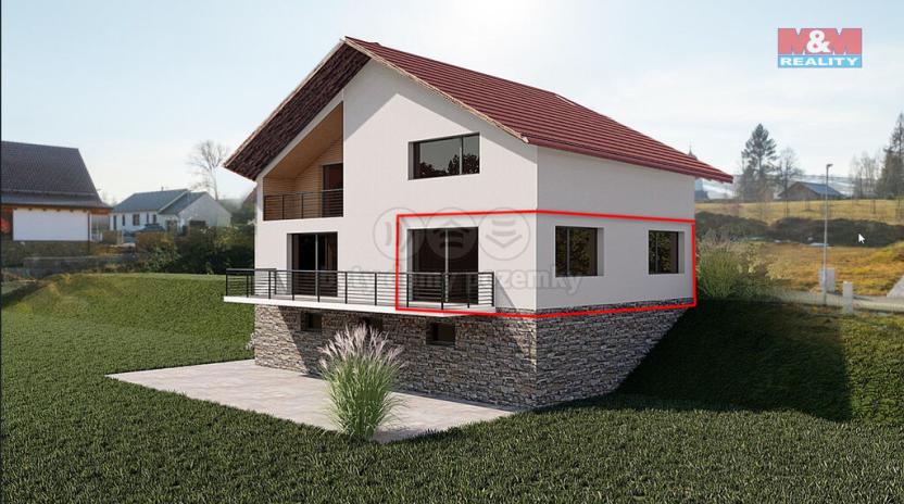 Prodej bytu 2+kk, Králíky - Červený Potok, 40 m2