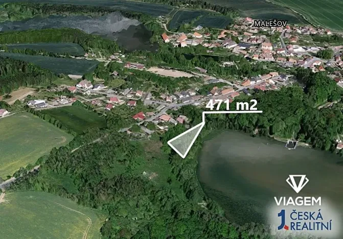 Prodej zahrady, Malešov, 471 m2