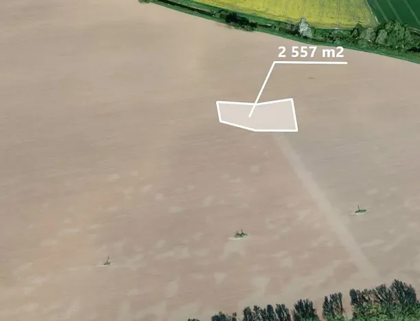 Prodej pole, Kněždub, 2557 m2