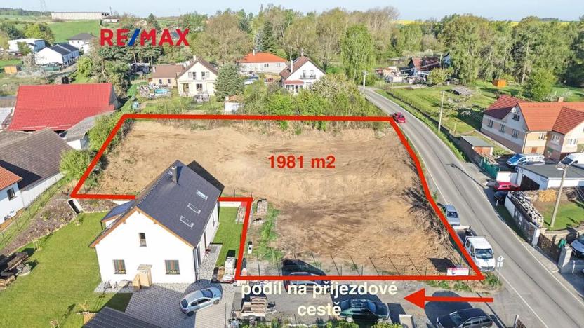 Prodej pozemku pro bydlení, Kyšice, 1981 m2