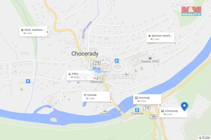 Prodej chaty, Chocerady, 26 m2