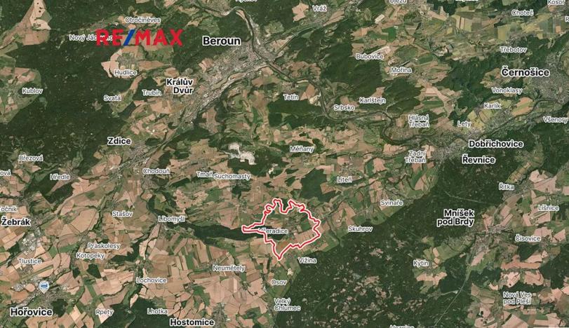 Prodej pozemku pro bydlení, Všeradice, 1059 m2