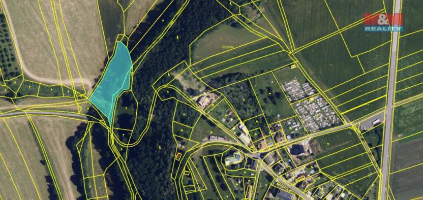 Prodej pole, Bílá Lhota, 4100 m2