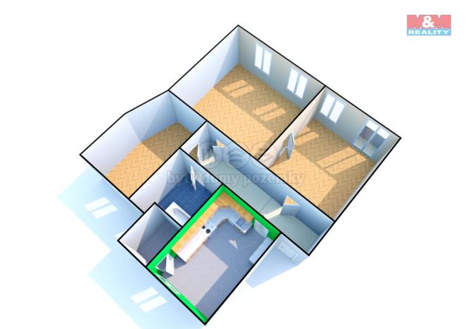 Prodej bytu 3+1, Děčín - Děčín IV-Podmokly, Jungmannova, 120 m2